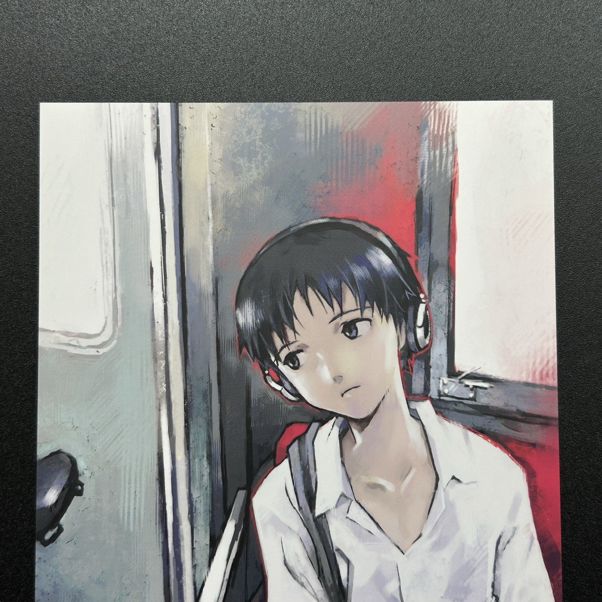 NM) Shinji Ikari - Neon Genesis Evangelion Original Postcard Japan