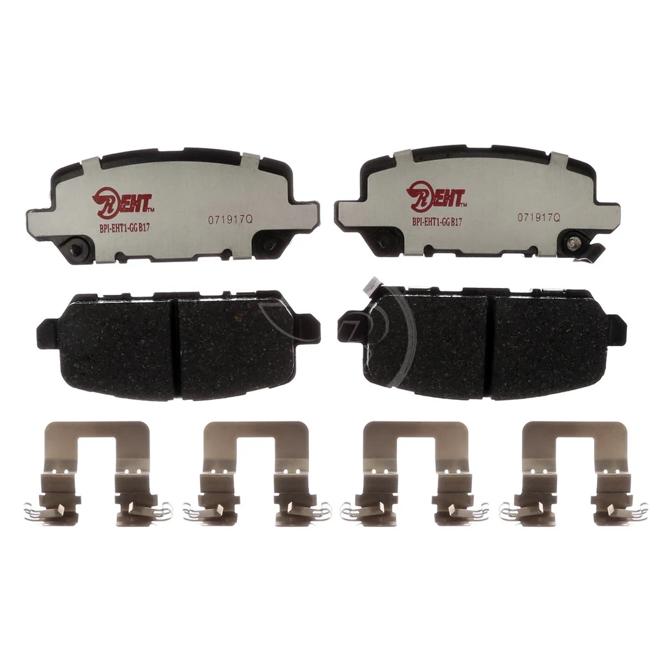 For Honda HR-V 16-22 Raybestos Element3 Plain Rear Brake Kit w Hybrid Pads Foto 2 de 4
