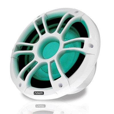 Fusion SG-SL102SPW 010-02435-10 Marine 600W 10  Wht LED Sports Subwoofer Speaker