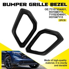 1/2x LH RH Front Bumper Grille Bezel HO104711...