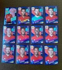 Lot 12 Stickers Topps Manchester United Ligue Des Champions 2019