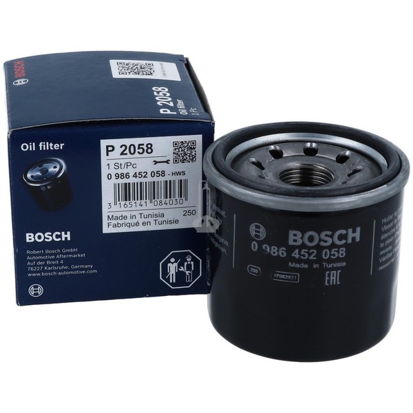 Bosch 0 986 452 058 ÖLfilter FüR Daihatsu Suzuki App-image