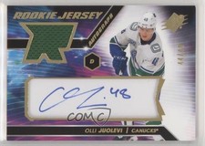2020-21 SPx Rookie Jersey Gold Spectrum 44/49 Olli Juolevi #OJ Auto RC o0w
