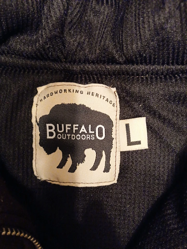 Sudadera con Capucha Ligera Transpirable Exterior Buffalo Para Hombre Talla L Chaqueta Top Foto 3 de 4