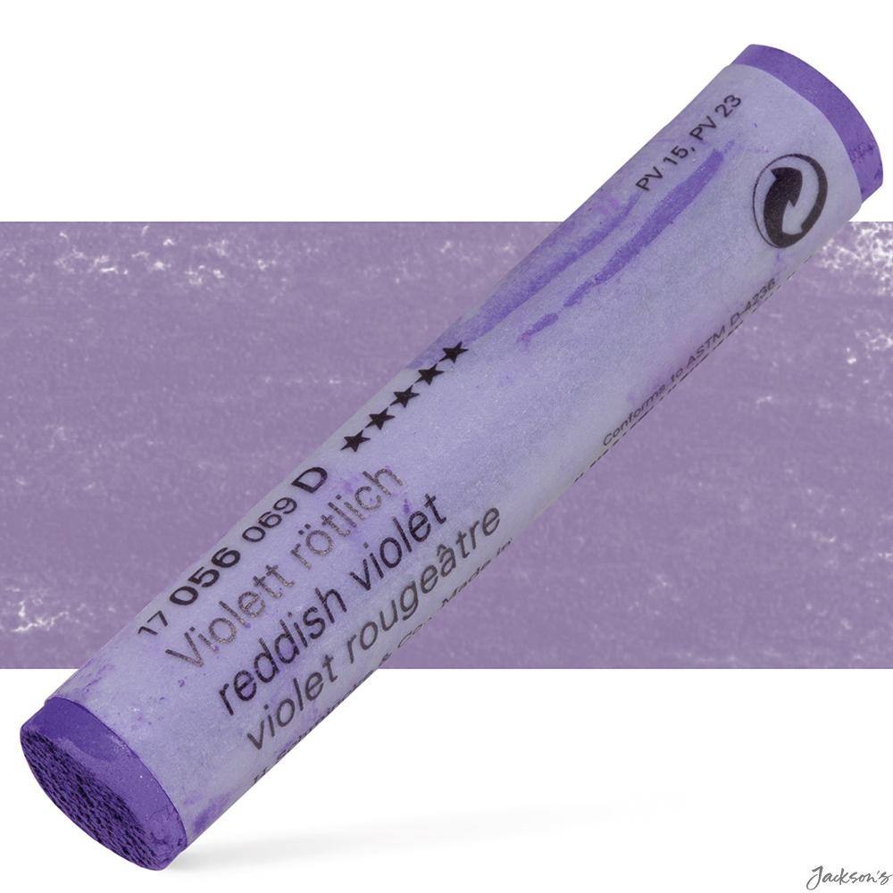 Schmincke Soft Pastel Stick Reddish Violet 56D For Fine Art Drawing