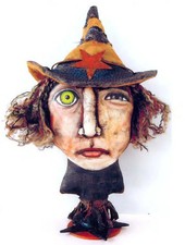 Cloth Folk Art Doll Pattern "Seer" by Susan Barmore