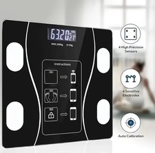 Smart Scale for Body Weight Digital Bathroom Scale BMI Bluetooth Body Fat Scale