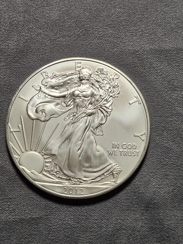2012 American Silver Eagle 1 Troy Oz .999 Fine Silver