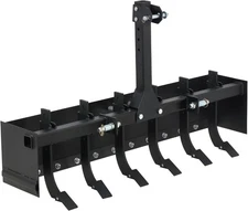55" Tow Behind Box Scraper 3-Point Quick Hitch Box Blade For Cat 1 Tractor