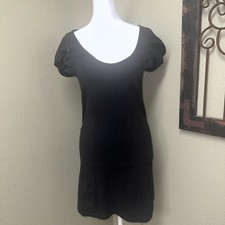 Free People Mini Black Bodycon Dress