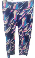 Under Armour Leggings Youth Large Multicolor Heat Gear Active Gym Yoga Pants
