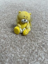 Yellow fairy teddy ornament