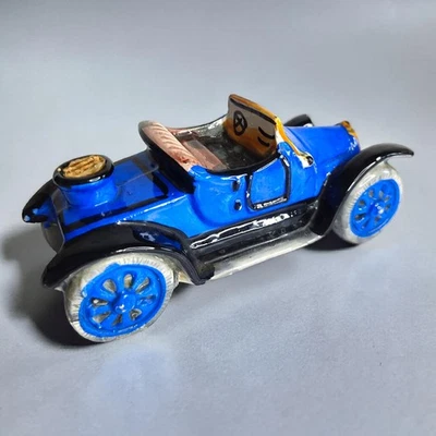Voiture ancienne ceramique garnier liqueur type fiat 1913 flacon vintage - Photo 1/4