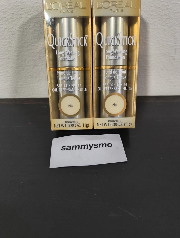 L'Oréal  QuickStick long wearing SPF 14 Foundation- PALE x2 - Image 2 of 4