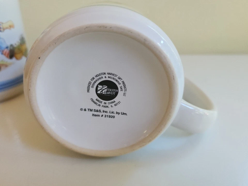 VTG Set Of Raggedy Ann Andy Coffee Tea Cup Mug 16 oz Houston Harvest Gift #31920 - Image 2 of 2