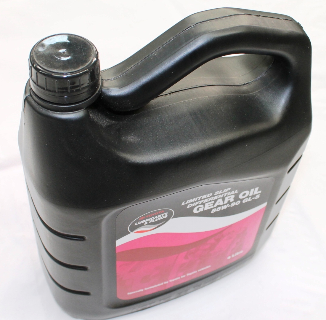 TOYOTA DIFF GEAR OIL LSD 4L BOTTLE 85W - 90 GL-5 NEW GENUINE