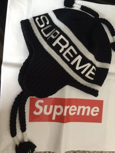 supreme earflap beanie