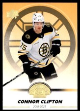 2023-24 BOSTON BRUINS CENTENNIAL SPECTRUM GOLD CONNOR CLIFTON #26