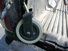Pride Jazzy Select Mobility Power Wheelchair Caster Wheels With Forks.