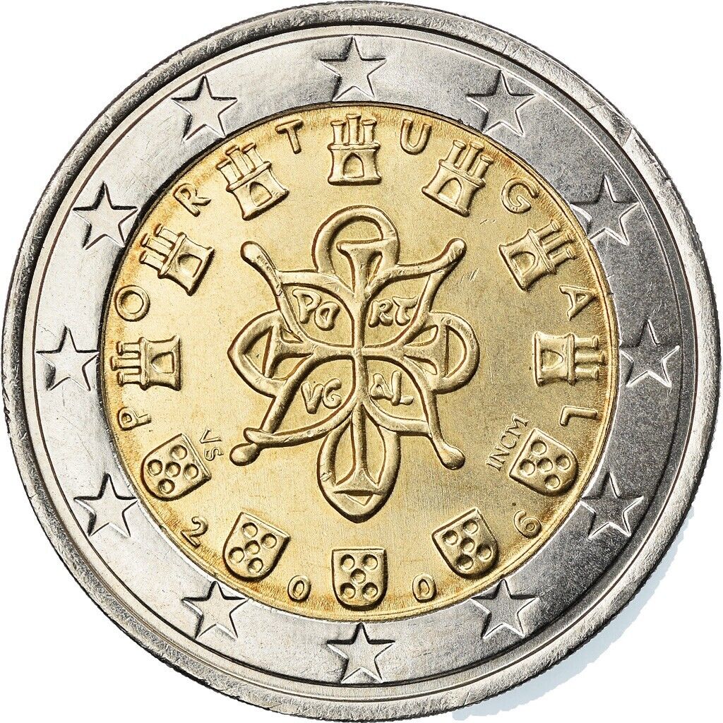 portugal coins 2 Euro 2016 Olimpic UNC