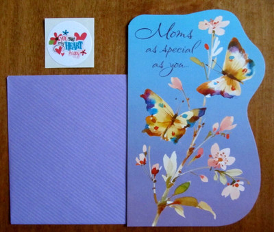 NOS Tender Thoughts Valentine Greeting Card & Env. & Seal for a Special Mom