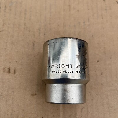 Wright Tool 6146 3/4'' Drive 1-7/16'' 12 Point Standard Socket  USA