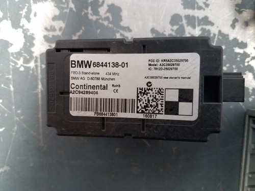 2018 BMW M2 F87 Body Control Modules #2909 J3 - Picture 2 of 16