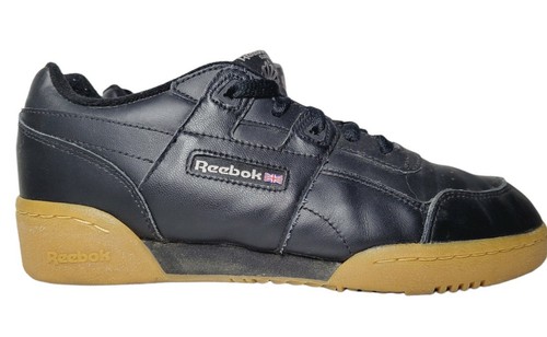 reebok workout low black gum