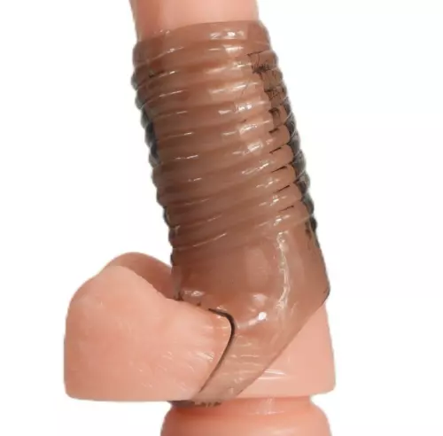 Male Cock-Girth-Enlarger-Enhancer-Big Penis-Extension-Extender-Sheath-Sleeve Men - Picture 36 of 44