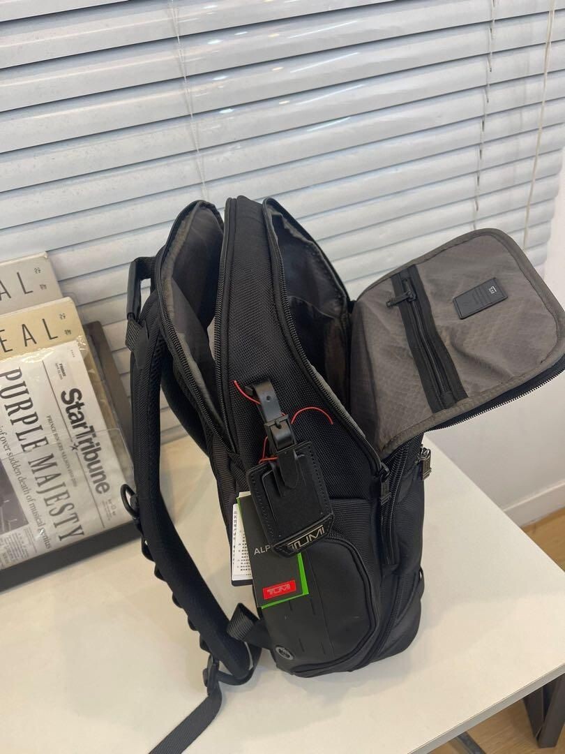 TUMI ALPHA BRAVO Renegade Backpack 232715 Black Business TUMI ALPHA BRAVO Renegade Backpack 232715 Black Business
