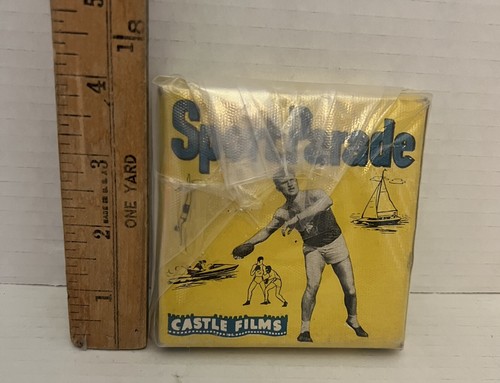VTG Castle Films 16mm Reel to Reel Sports Parade 351 Calgary Cowboy Stampeed NOS - Picture 4 of 4