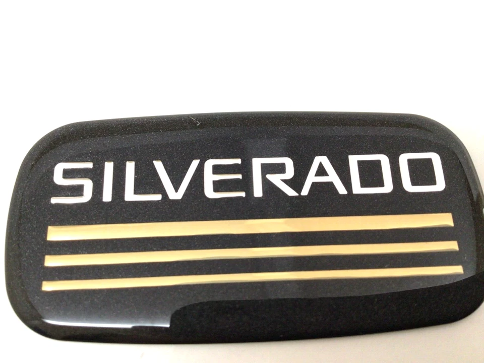 Chevrolet Silverado 1989-2007 cabina carrocería pilar lateral placa de identificación calcomanía nuevo OEM Foto 4 de 4