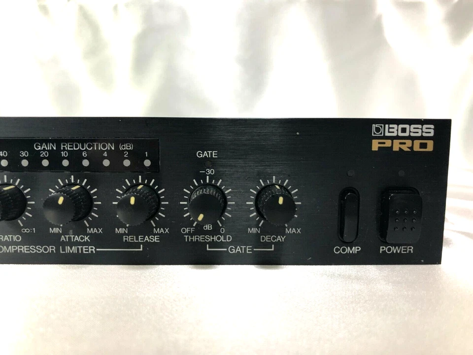 BOSS CL-50 PRO COMPRESSOR LIMITER GATE Guitar & Vocal Effects Half Rack MIJ - Image 3 of 4