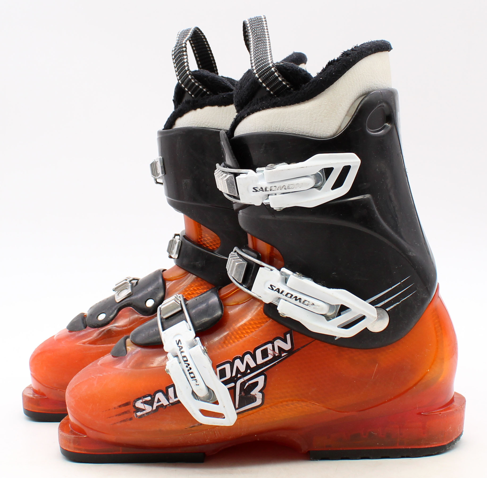 Scarponi da sci Salomon T3 Junior taglia 5 5 Mondo 23 5 usati