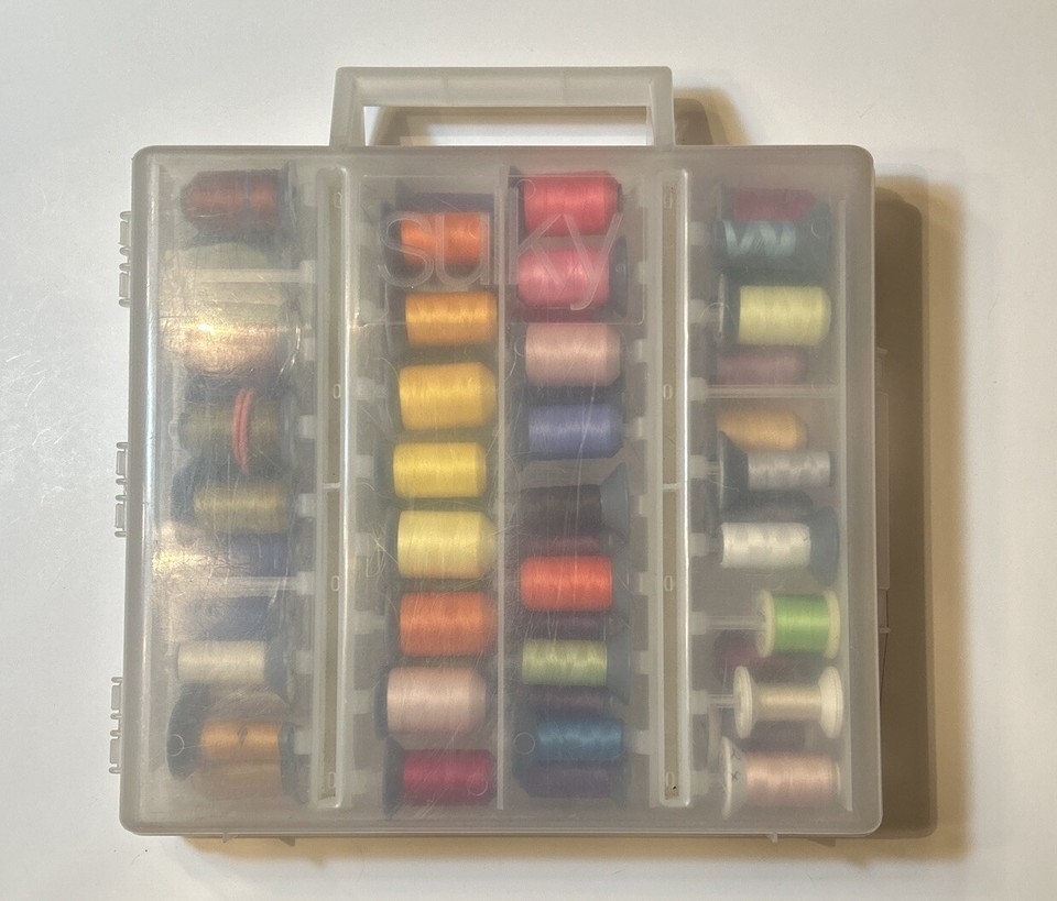 Sewing Embroidery Thread Spools Pacesetter mix lot Various Colors