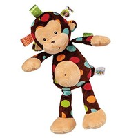 Mary Meyer 30 Cm Taggies Dazzle Dots Monkey Plush Toy Mary Meyer 30 Cm Taggies Dazzle Dots Monkey Plush Toy