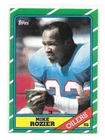 1986 Topps Mike Rozier Houston Oilers NFL ROOKIE HEISMAN Ex Husker #351 NRMT
