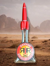 Fallout Red Rocket Fuel Station Display 15in