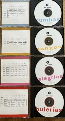 Flamenco-Rhythmus üben, eignes Tempo: 4 CDs für Tangos/Bulerías/Alegrías/Rumbas