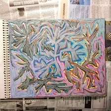 Drawing 11X14" Oil Pastel on Paper