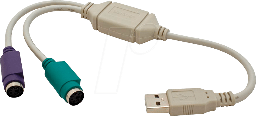 Adattatore Usb/2 Prese Ps2