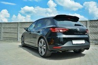 CUP Diffusor Seiten AnsäTze Schwarz FüR Seat Leon 3 Cupra FR Rear Flaps Splitter