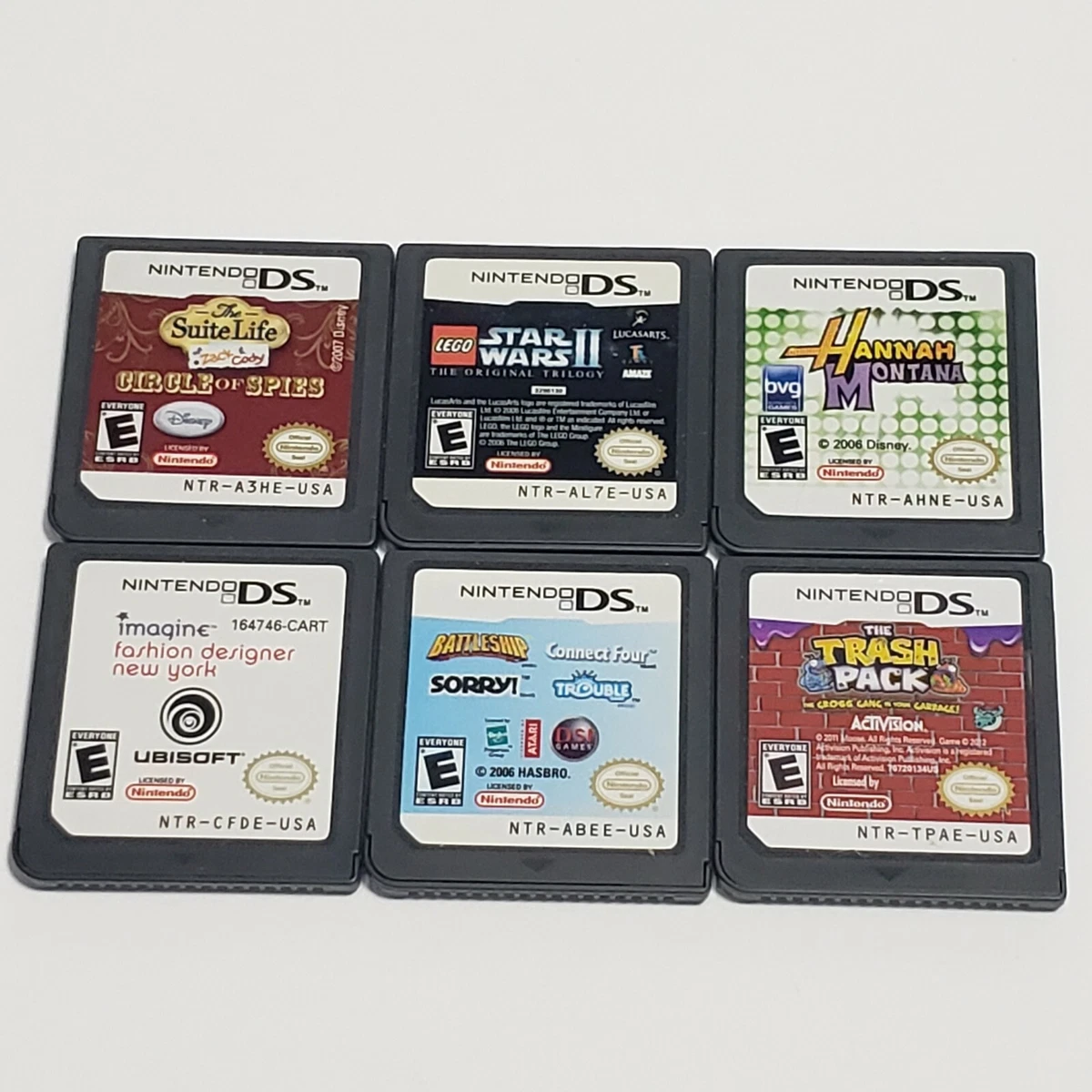 Ds game card with lots of games on it online