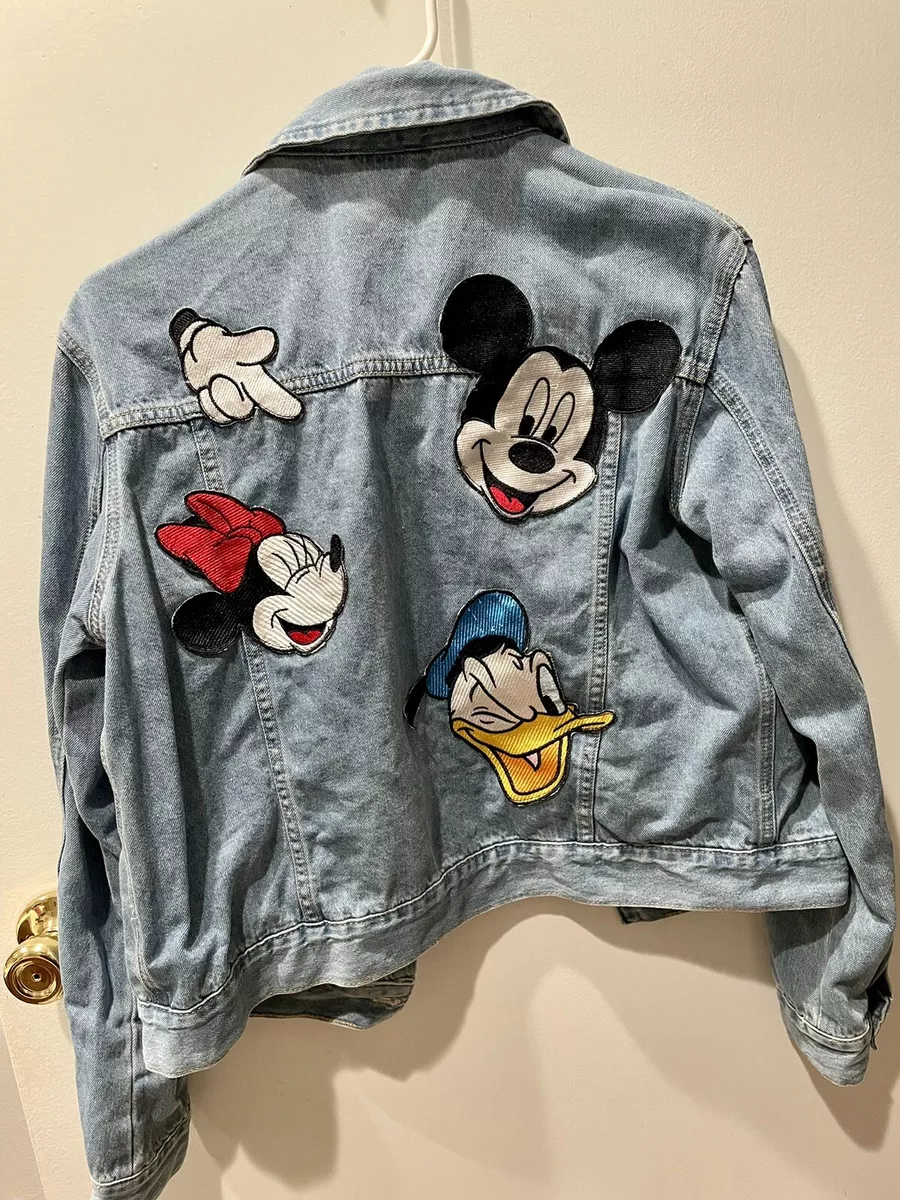 Zara disney top jean jacket