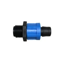 Blusoak Drip Tape to 1/2" MPT (10 Pack) for Drip Tape/Soaker hose