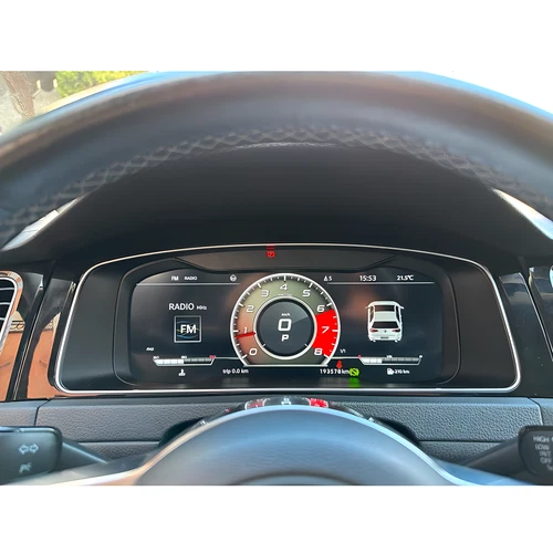 Cuadro de instrumentos calibre 12,3"" LCD tablero cabina virtual para VW Golf 7 MK7 - Imagen 17 de 20