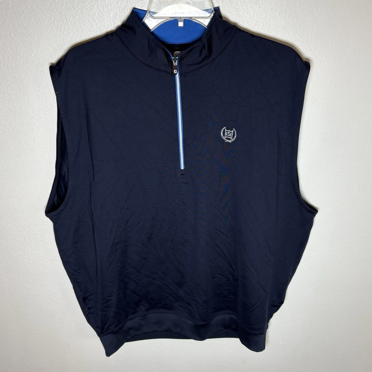 FootJoy Top Animal Print, sans manches, marine