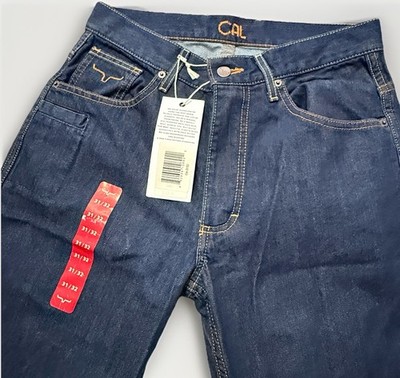 NWT Kimes Ranch  Cal  Jeans Men's 31x32 Blue Straight/Bootcut Denim Made In USA