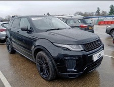 Salvage repaired Range Rover Evoque Sport