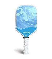 Brand New Friday Original Paddle 16mm Pickleball Blue Sky - Flat Top